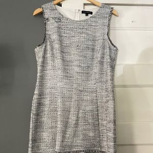 Black & White Sleeveless Dress